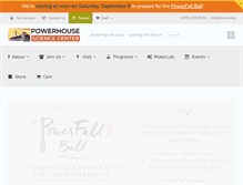 Tablet Screenshot of powsci.org
